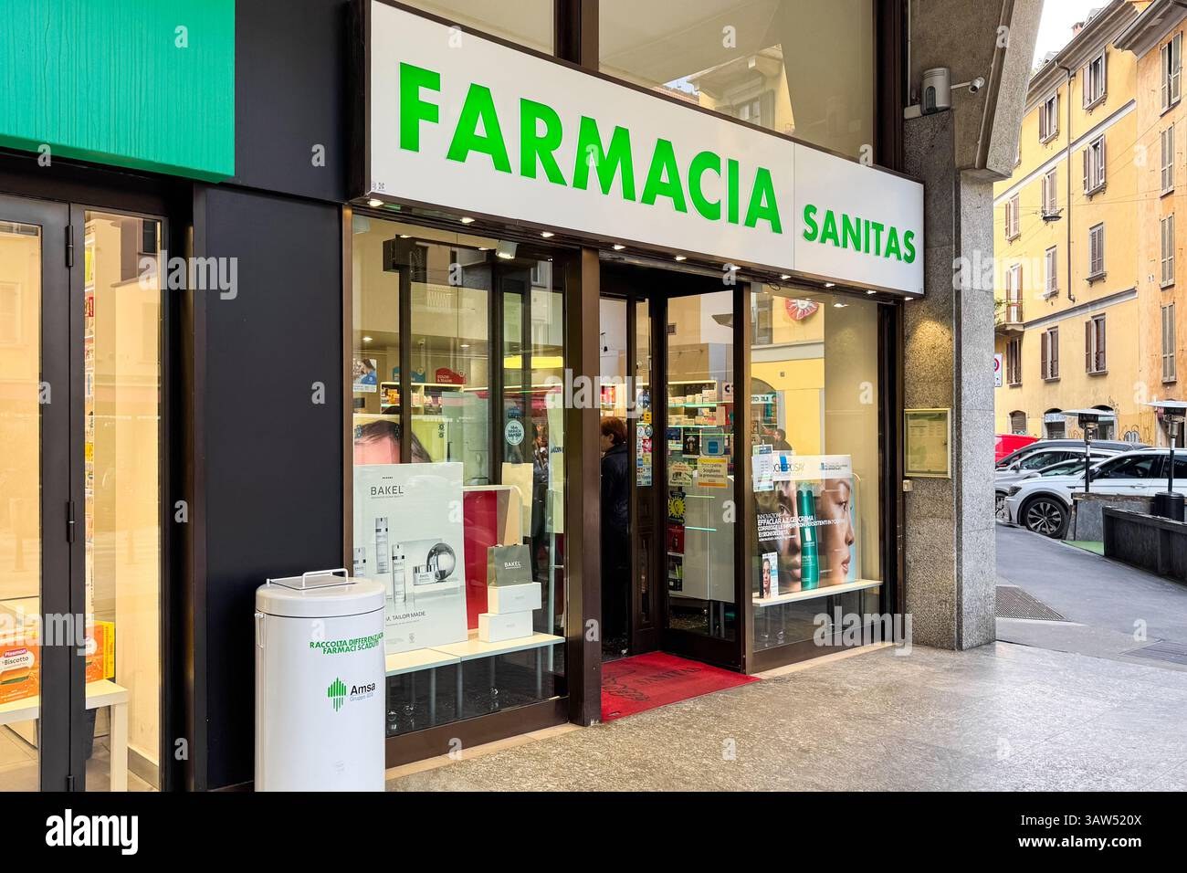 Italian pharmacy services and healthcare products